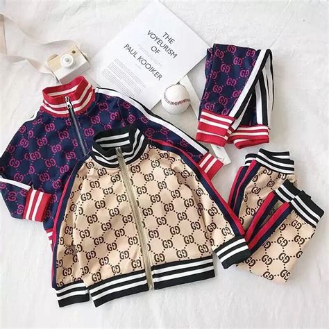 baby boy gucci sweat suit|Gucci for Baby Boys .